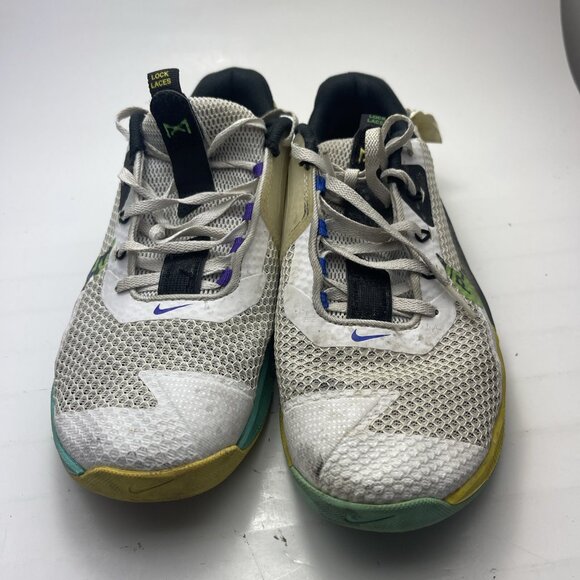 Nike Mens Metcon 7 AMP DC9510-199 White Running Shoes Sneakers Size 8.5 - Picture 4 of 14